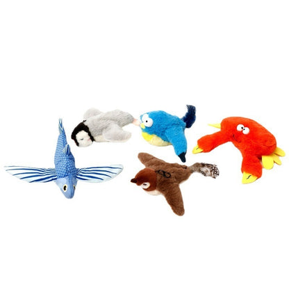 Electric Flapping Plush Pet Toy with Sound – Interactive Fun for Dogs & Cats