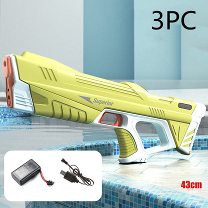 Full-Automatic Electric Water Gun – High-Tech Induction Water Blaster for Beach & Outdoor Fun