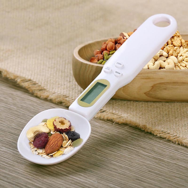 LCD Digital Kitchen Scale Spoon – Precision Electronic Measuring Spoon for Food, Coffee & Baking