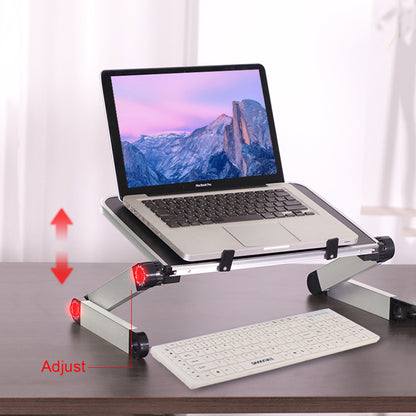 Ergonomic Foldable Laptop Stand & Tablet Holder | Adjustable Desk Stand for Better Posture