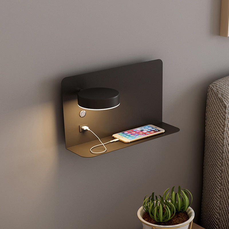 Bedroom Bedside Lamp with USB Port & Phone Charging – Modern & Convenient