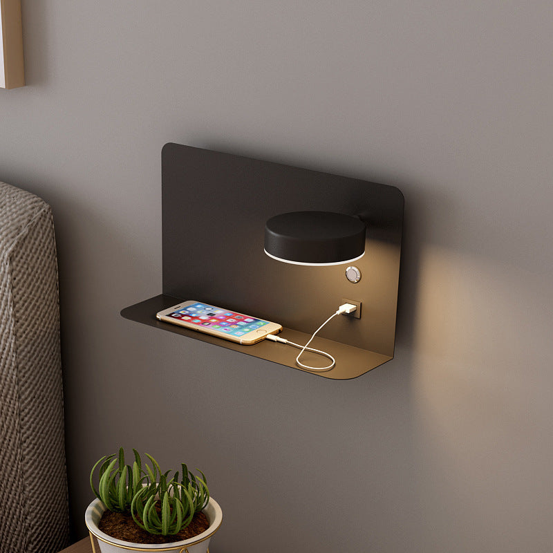 Bedroom Bedside Lamp with USB Port & Phone Charging – Modern & Convenient