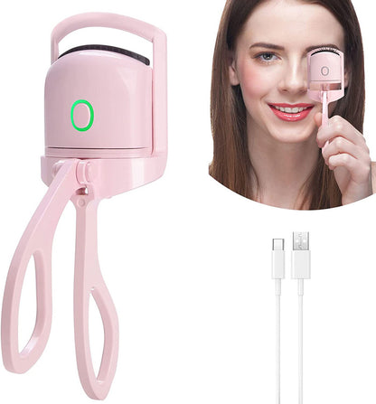 Rechargeable Heated Eyelash Curler – Long-Lasting, Portable & Electric Lash Lifter