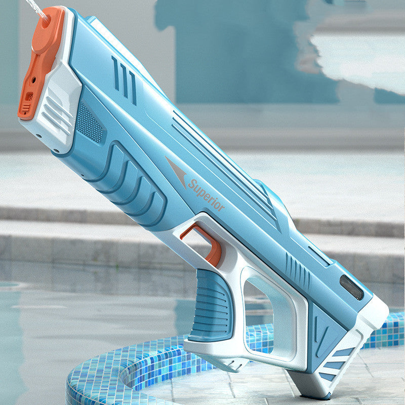 Full-Automatic Electric Water Gun – High-Tech Induction Water Blaster for Beach & Outdoor Fun