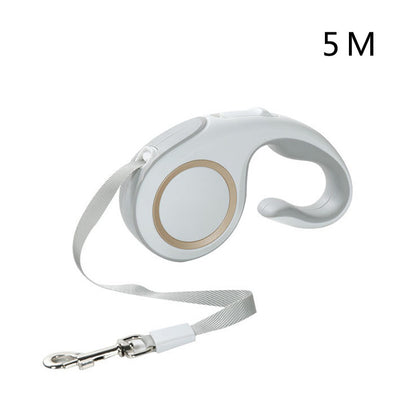 Automatic Retractable Dog Leash – 5M Flexible Pet Traction Rope for Small & Medium Dogs & Cats