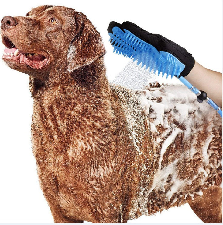 Handheld Pet Shower Head & Massager – Easy Bathing Tool for Dogs & Cats