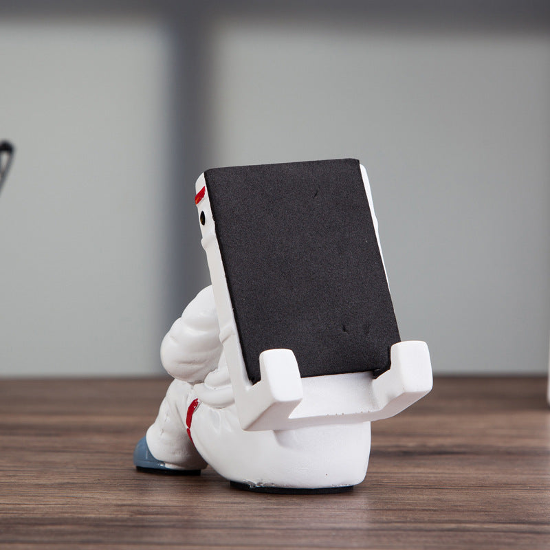 Creative Astronaut Phone Stand – Cute Spaceman Holder for Desk & Gift