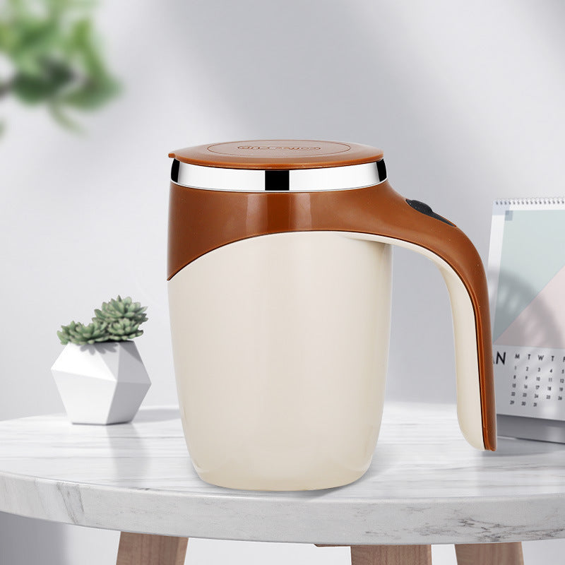 Rechargeable Automatic Stirring Cup – Electric Coffee Mug & Magnetic Lazy Milkshake Maker