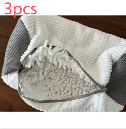 Reusable Shoes Laundry Bag – Zippered Shoe Wash Bag for Washing Machine & Sneaker Cleaner Kit