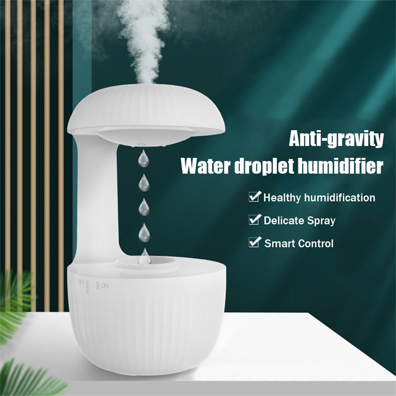 Anti-Gravity Air Humidifier – Mute Levitating Cool Mist Fogger for Fatigue Relief