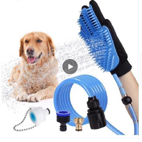 Handheld Pet Shower Head & Massager – Easy Bathing Tool for Dogs & Cats