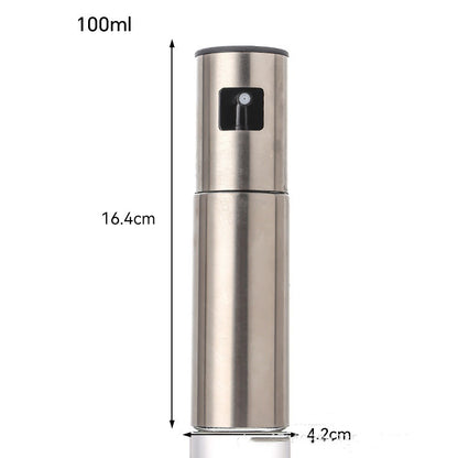 Stainless Steel Oil Spray Bottle – Multipurpose Kitchen Gadget for Cooking & BBQ