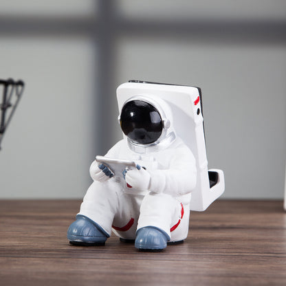 Creative Astronaut Phone Stand – Cute Spaceman Holder for Desk & Gift