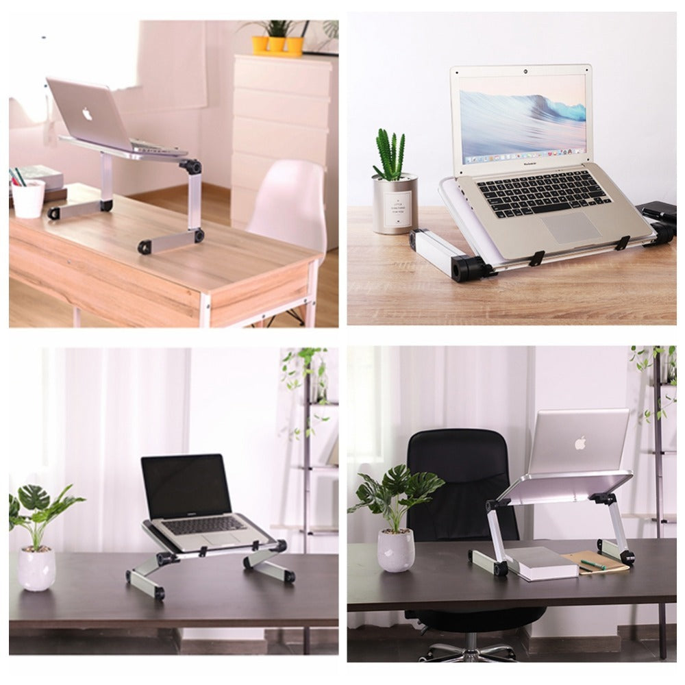 Ergonomic Foldable Laptop Stand & Tablet Holder | Adjustable Desk Stand for Better Posture