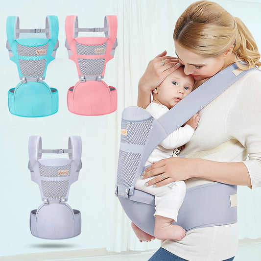 Multifunctional Baby Carrier Waist Stool – Ergonomic Infant & Toddler Sitting Bag