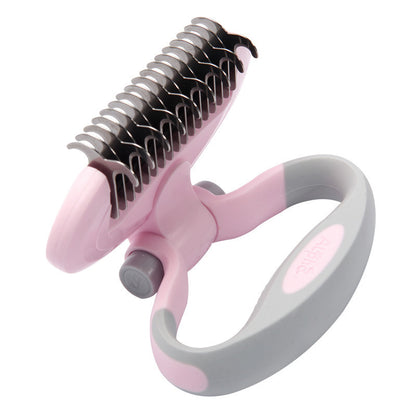 Dog Comb for Knot Removal – Grooming & Cleaning Tool for Tangle-Free Fur