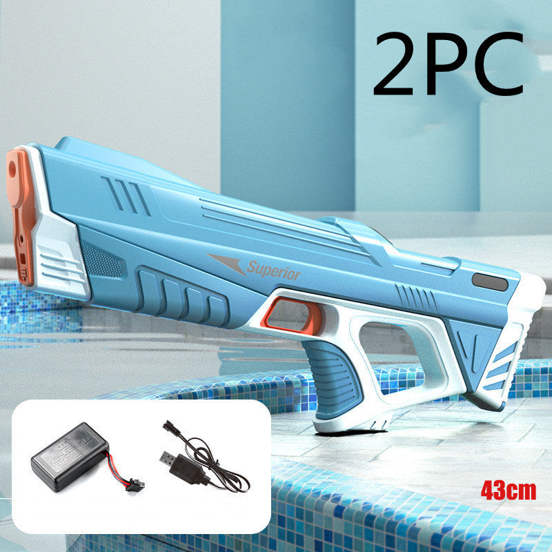 Full-Automatic Electric Water Gun – High-Tech Induction Water Blaster for Beach & Outdoor Fun