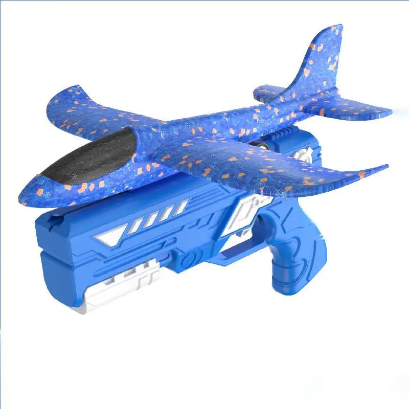 Children's Foam Ejection Airplane – Fun Outdoor Flying Toy for Kids & Family Play