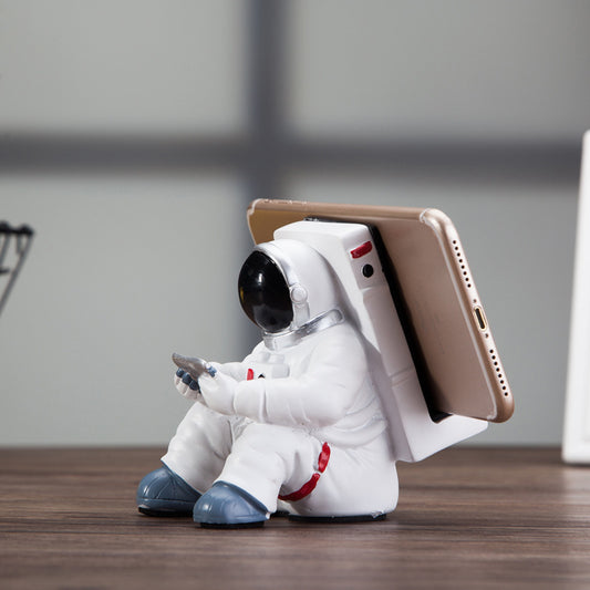 Creative Astronaut Phone Stand – Cute Spaceman Holder for Desk & Gift