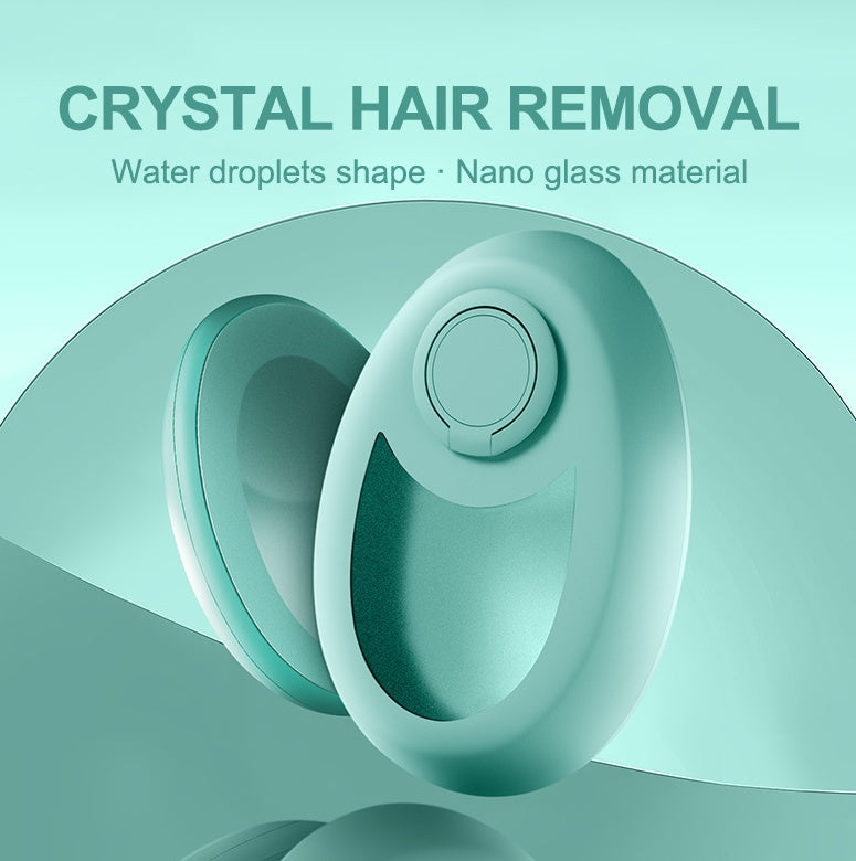 Crystal Hair Removal Magic Eraser – Painless Physical Exfoliating Tool for Women & Men