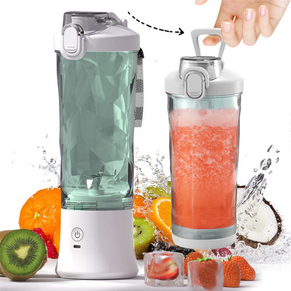 Portable Blender Juicer | Personal Smoothie Maker with 6 Blades | Mini Blender for Shakes & Kitchen Gadgets