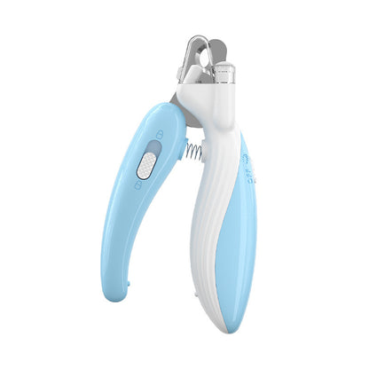 LED Electric Pet Nail Clippers – Dog & Cat Nail Grinder with LED Light for Safe Grooming