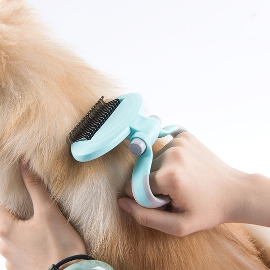 Dog Comb for Knot Removal – Grooming & Cleaning Tool for Tangle-Free Fur