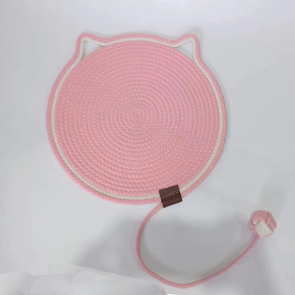 Braided Cotton Cat Scratching Mat – Washable, Non-Slip & Durable Pet Pad