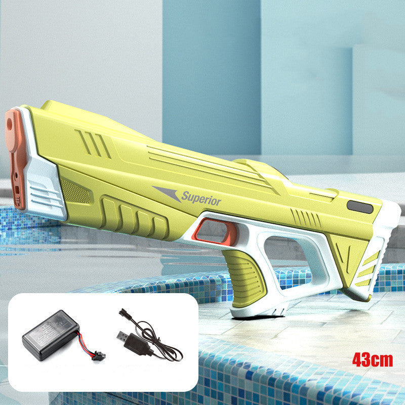 Full-Automatic Electric Water Gun – High-Tech Induction Water Blaster for Beach & Outdoor Fun