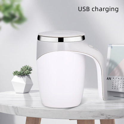 Rechargeable Automatic Stirring Cup – Electric Coffee Mug & Magnetic Lazy Milkshake Maker