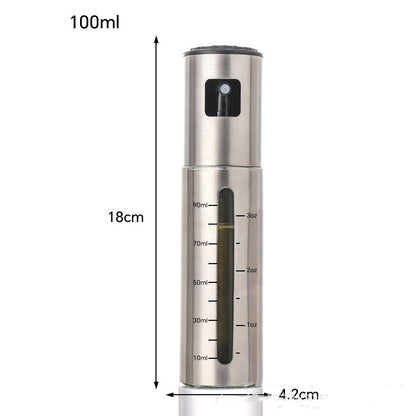 Stainless Steel Oil Spray Bottle – Multipurpose Kitchen Gadget for Cooking & BBQ