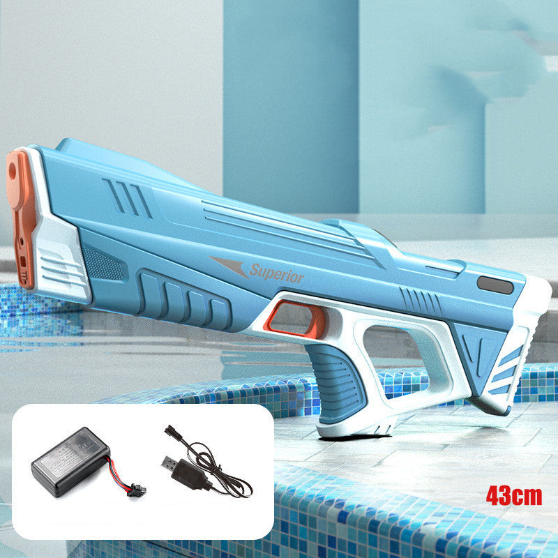 Full-Automatic Electric Water Gun – High-Tech Induction Water Blaster for Beach & Outdoor Fun