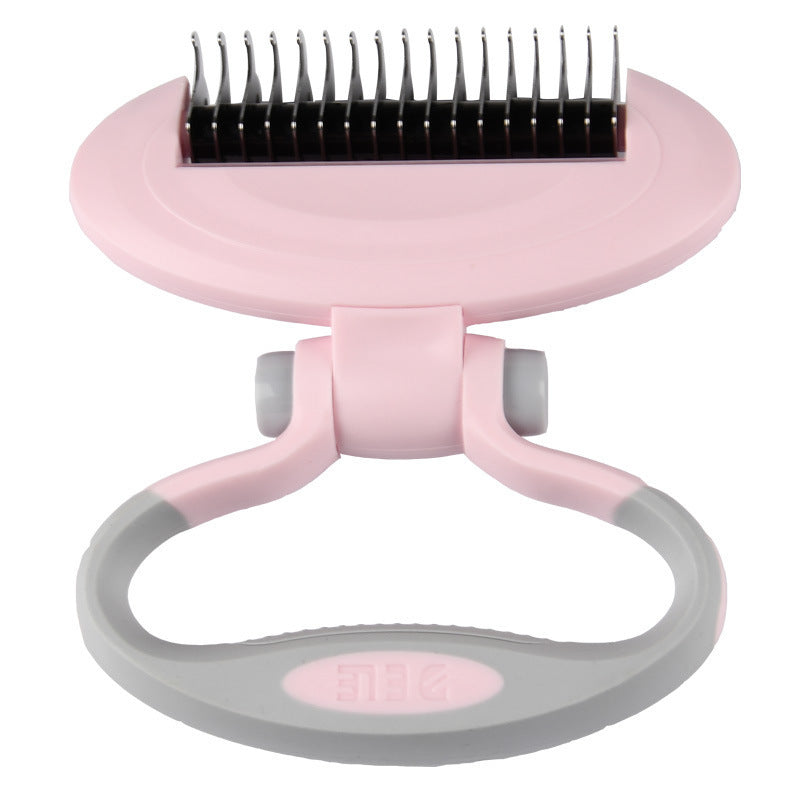 Dog Comb for Knot Removal – Grooming & Cleaning Tool for Tangle-Free Fur