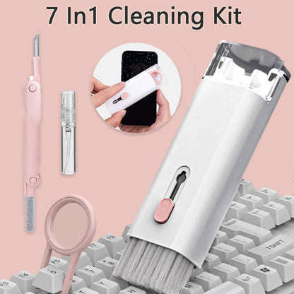 Multifunctional Bluetooth Headset & Keyboard Cleaning Pen Set – Keycap Puller & Cleaning Tools Kit