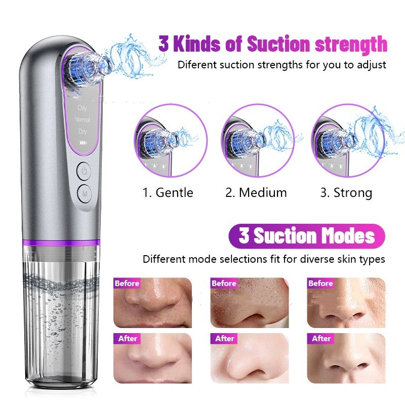 Small Bubble Blackhead Remover – Portable Household Pore Cleaner for Deep Cleansing