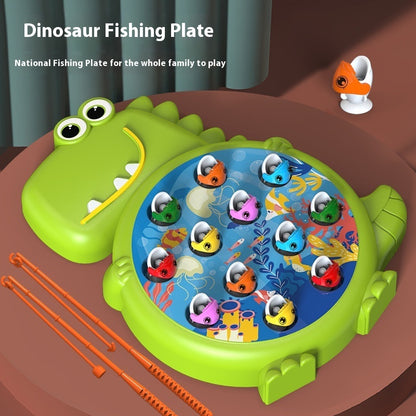 Children's Magnetic Dinosaur Fishing Game – Educational Simulation Toy for Kids