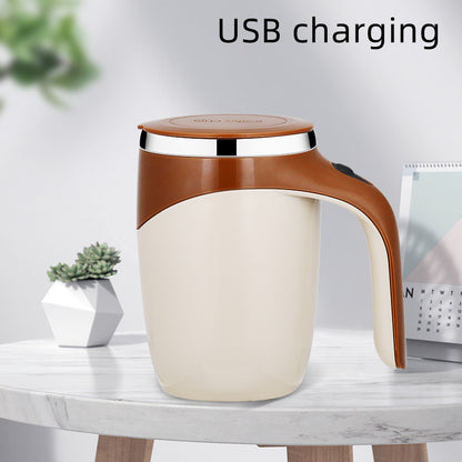 Rechargeable Automatic Stirring Cup – Electric Coffee Mug & Magnetic Lazy Milkshake Maker