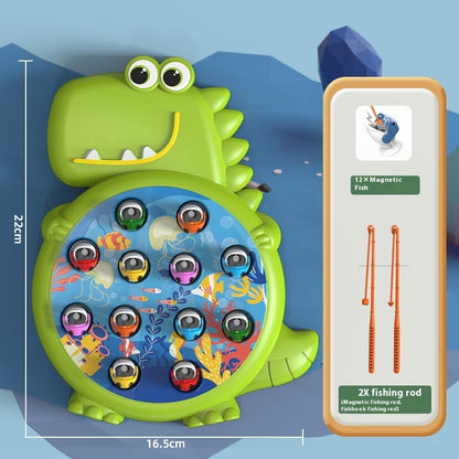 Children's Magnetic Dinosaur Fishing Game – Educational Simulation Toy for Kids