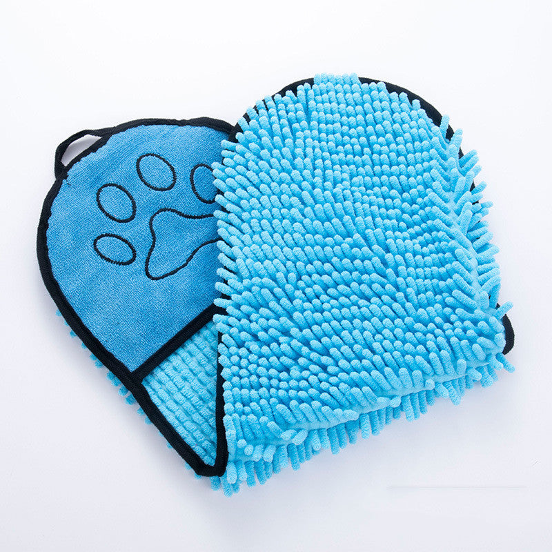 Super Absorbent Microfiber Pet Bath Towel – Quick-Drying Dog & Cat Bathrobe