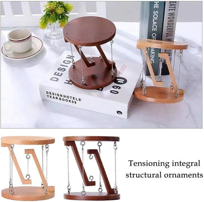 Creative Tensegrity Sculpture – Anti-Gravity Balance DIY Building Blocks & Home Decor Toy