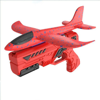 Children's Foam Ejection Airplane – Fun Outdoor Flying Toy for Kids & Family Play